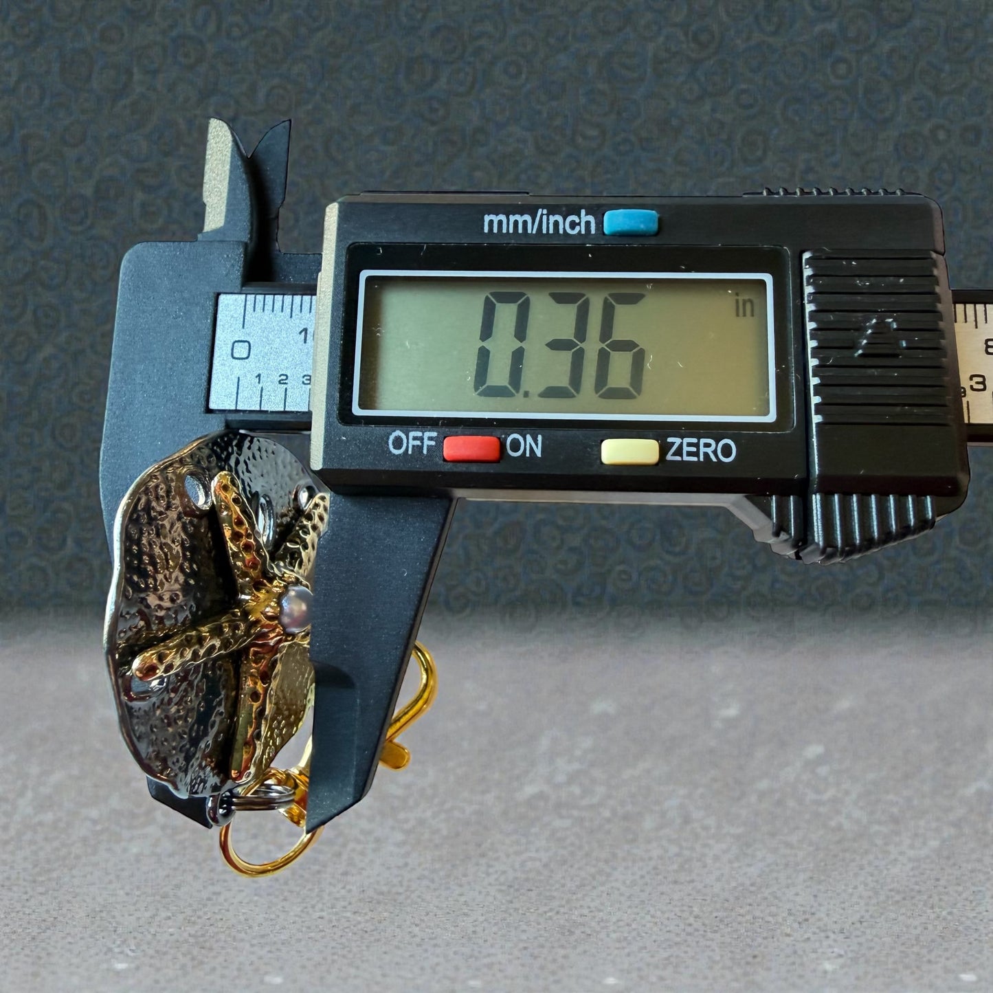 Sand Dollar Starfish Purse Charm – Coastal Boho Bag Accessory