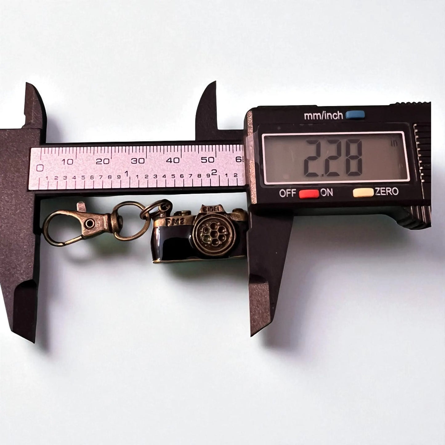 Camera Keychain Purse Charms Set of 2 - Accessories for Photography Lovers Be Grace Be Love Boutique