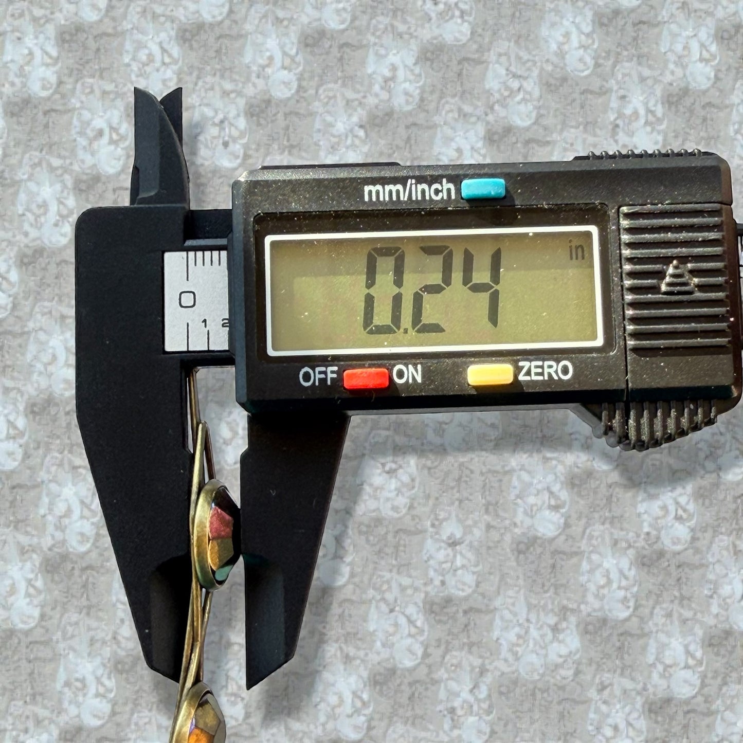 Rainbow Iridescent Bronze Hair Pins – Gem Bobby Pin Set for Women