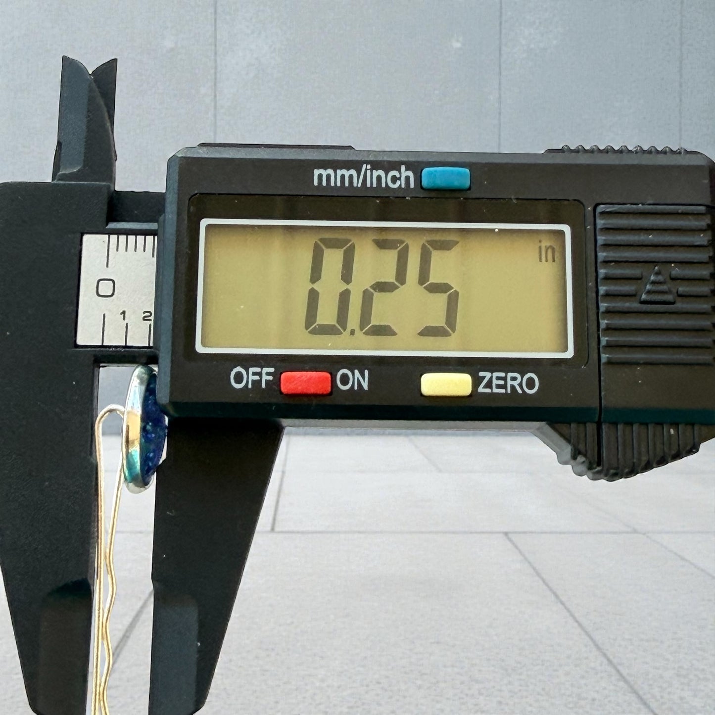 Iridescent Blue Galaxy Hair Pins – Silver Bobby Pins Set for Women