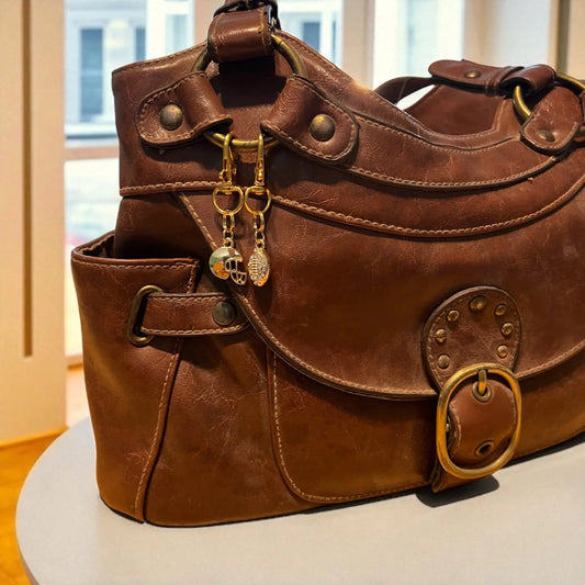 Football Zipper Pull Keychain Charm with Rhinestones Be Grace Be Love Boutique