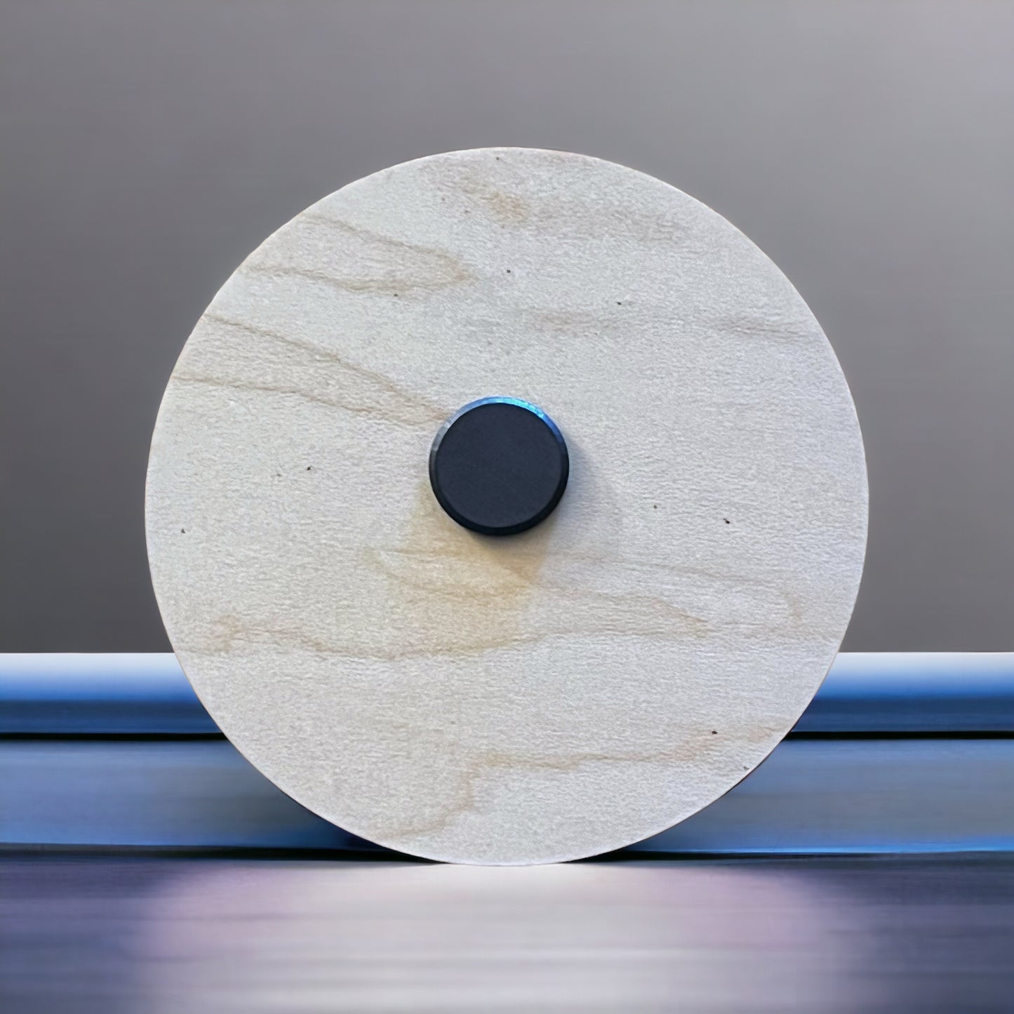 Ocean Child Magnet – Round Wood Beach Decor for Free Spirits & Ocean Lovers