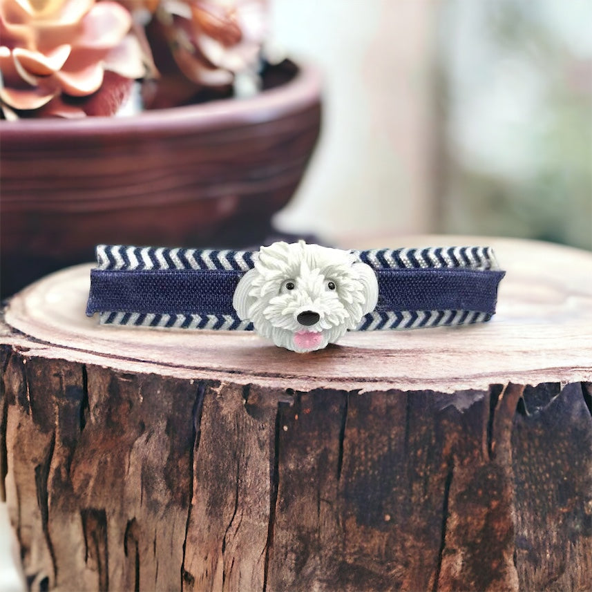 White Dog Barrette: Charming Accessories for Dog Lovers