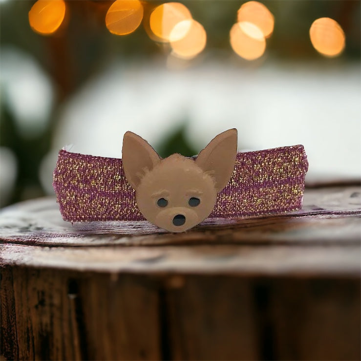 Chihuahua Dog Hair Clip - Adorable Canine-Inspired Hair Accessory