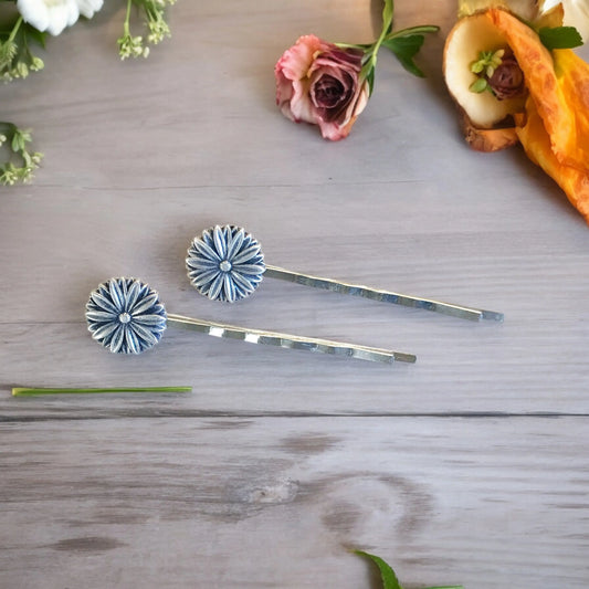 Daisy Hair Pins - Boho Floral Women’s Bobby Pins
