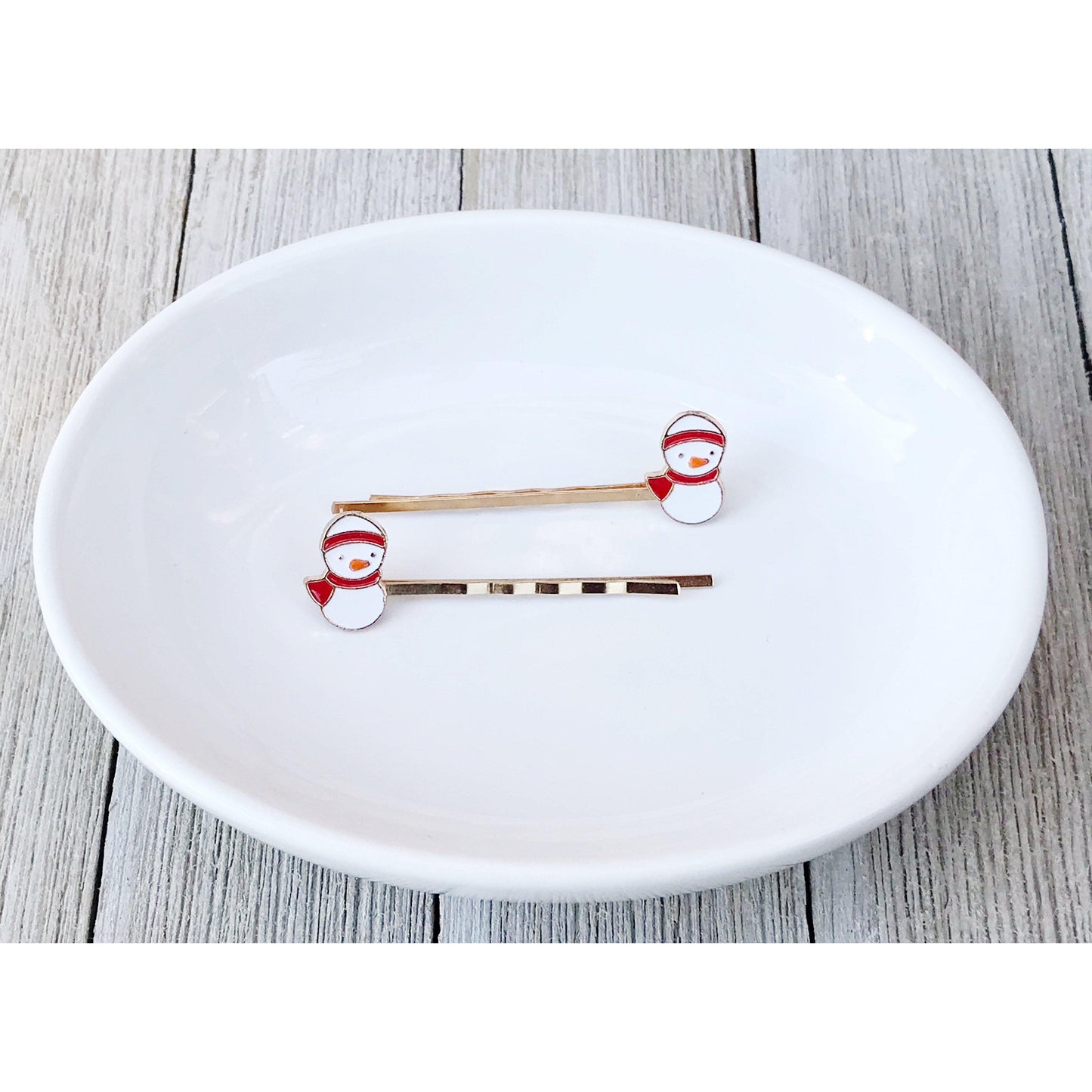 Penguin Hair Pins, Christmas Hair Pins, Penguin Bobby Pins, Decorative Hair Clips, Womans Barrettes, Womens Hair Clips, Holiday Bobby Pins