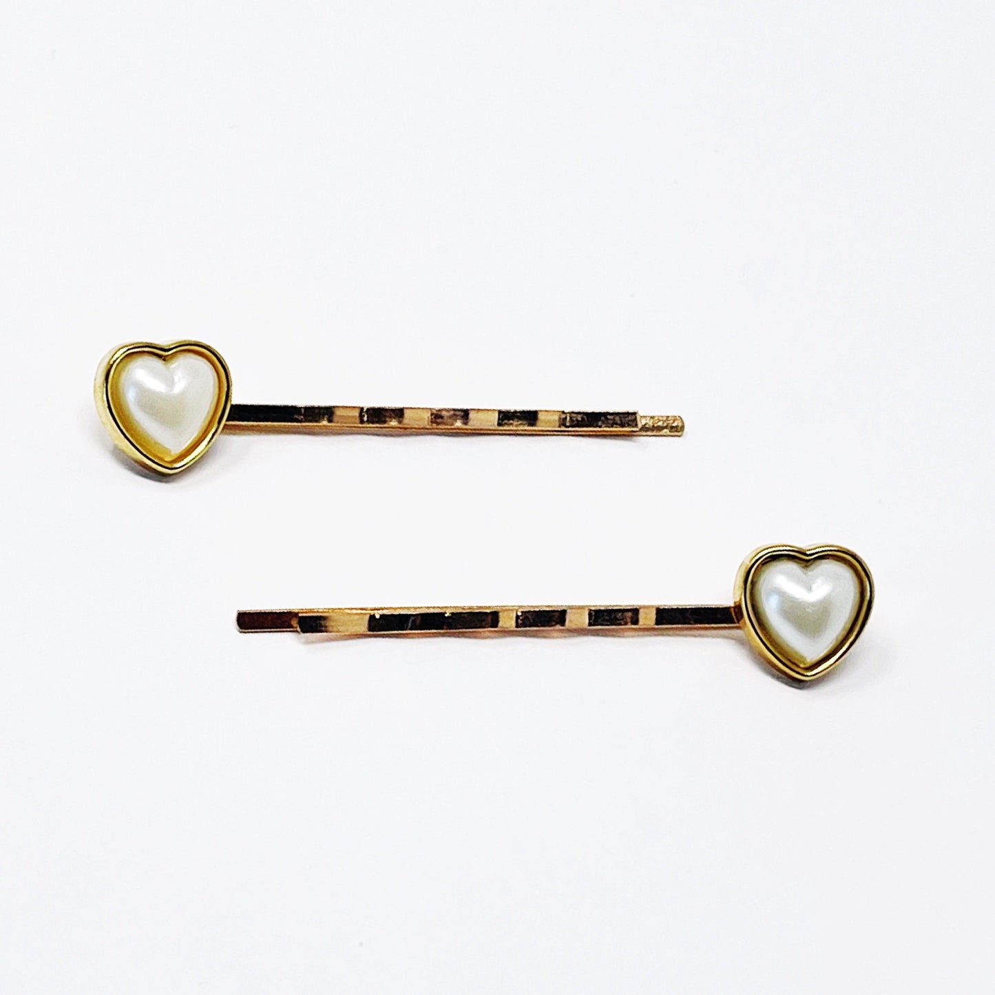 White Heart Hair Pin, Heart Bobby Pin, Womens Hair Pin, Decorative Bobby Pin, Pink Hair Pin, Decorative Hair Pin, Copper Hair Pin, Cute Hair