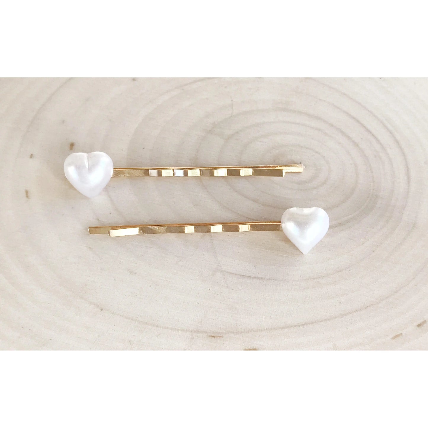 White Heart Hair Pins, Heart Bobby Pins, Womens Hair Pin, Decorative Bobby Pins, Womens Hair Pins, Decorative Hair Pins, Cute Hair Clips