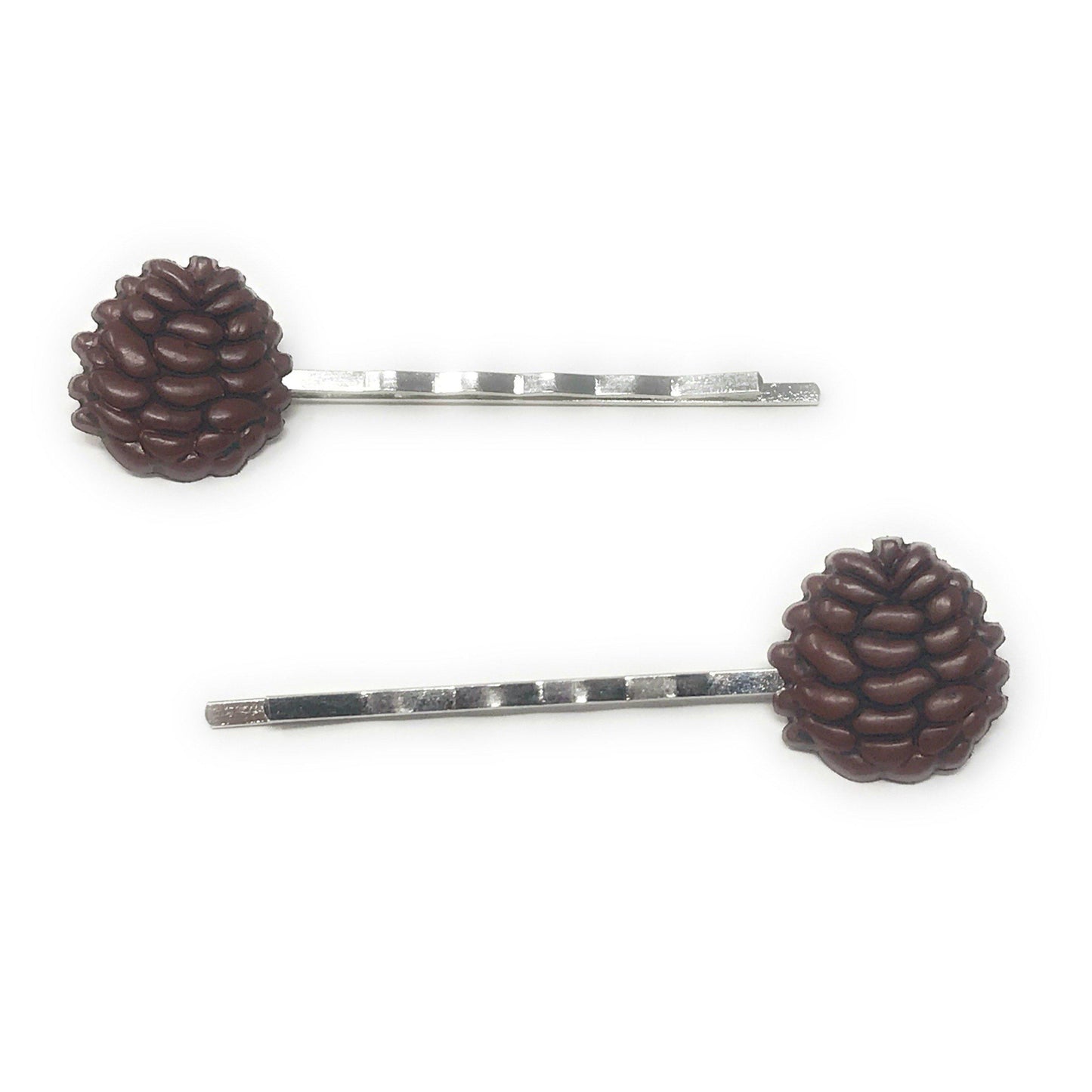Pinecone Hair Pins | Set of 2 - Nature-Inspired Hair Accessories for a Rustic Touch