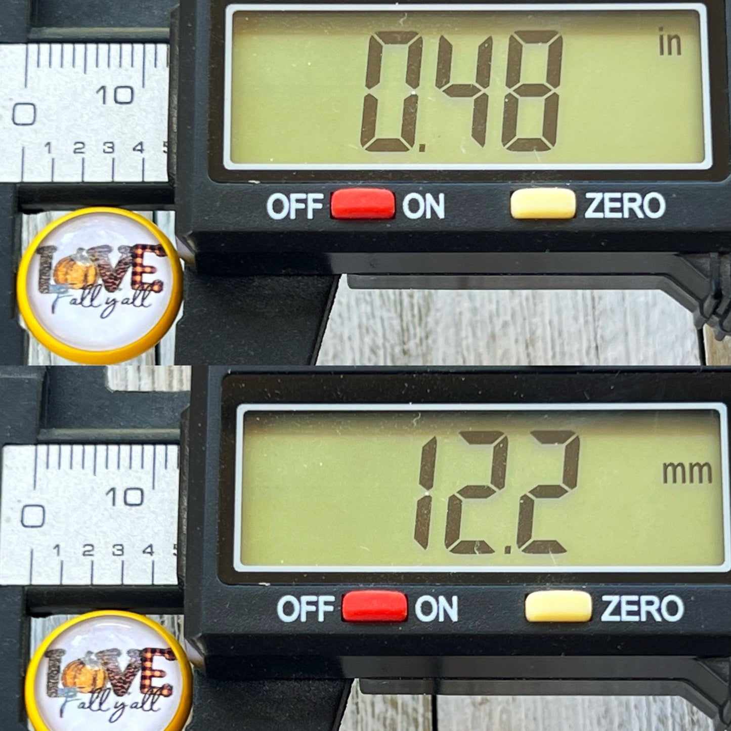 Love Fall Y’all Pumpkin Yellow Stud Earrings - Festive & Stylish Accessories