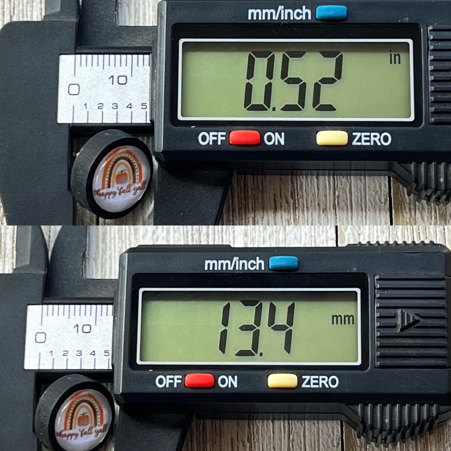 Boho Rainbow Happy Fall Y’all Stud Earrings - Festive Autumn Accessories