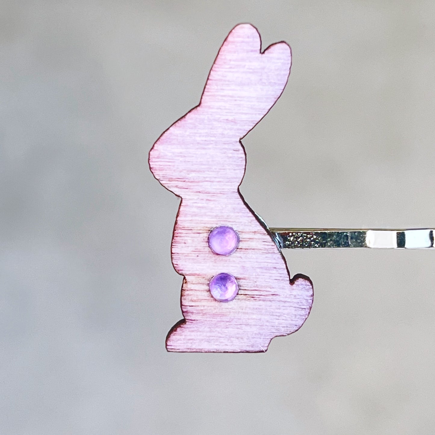 Bunny Rabbit Hair Pins - Easter Hair Accessories | Bunny Bobby Pins for Women's Hairstyles, Set of 3