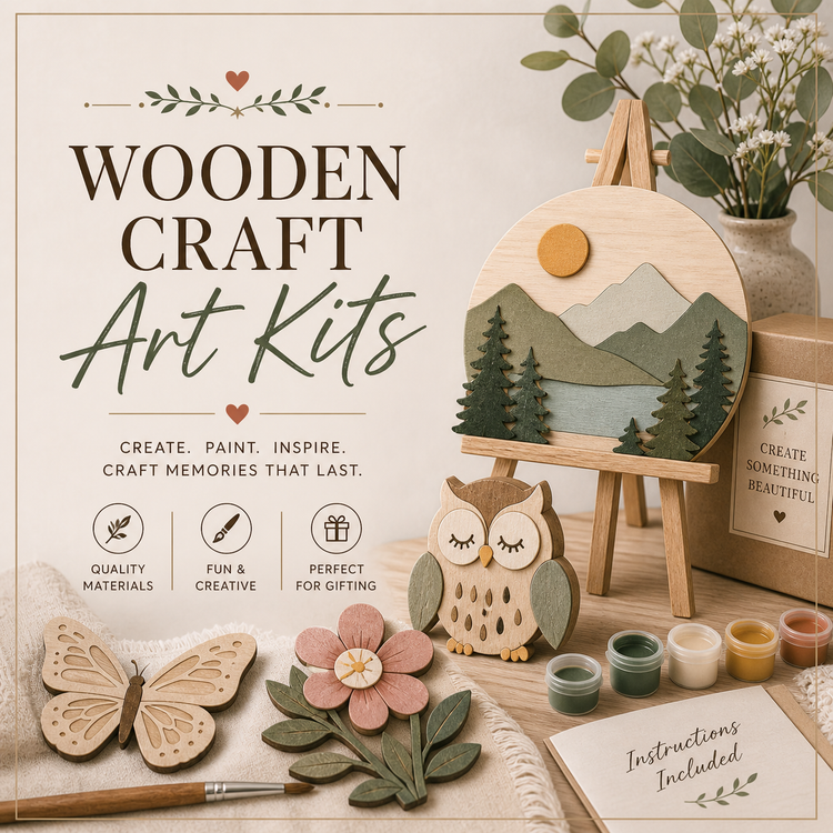 Wooden Craft Art Kits