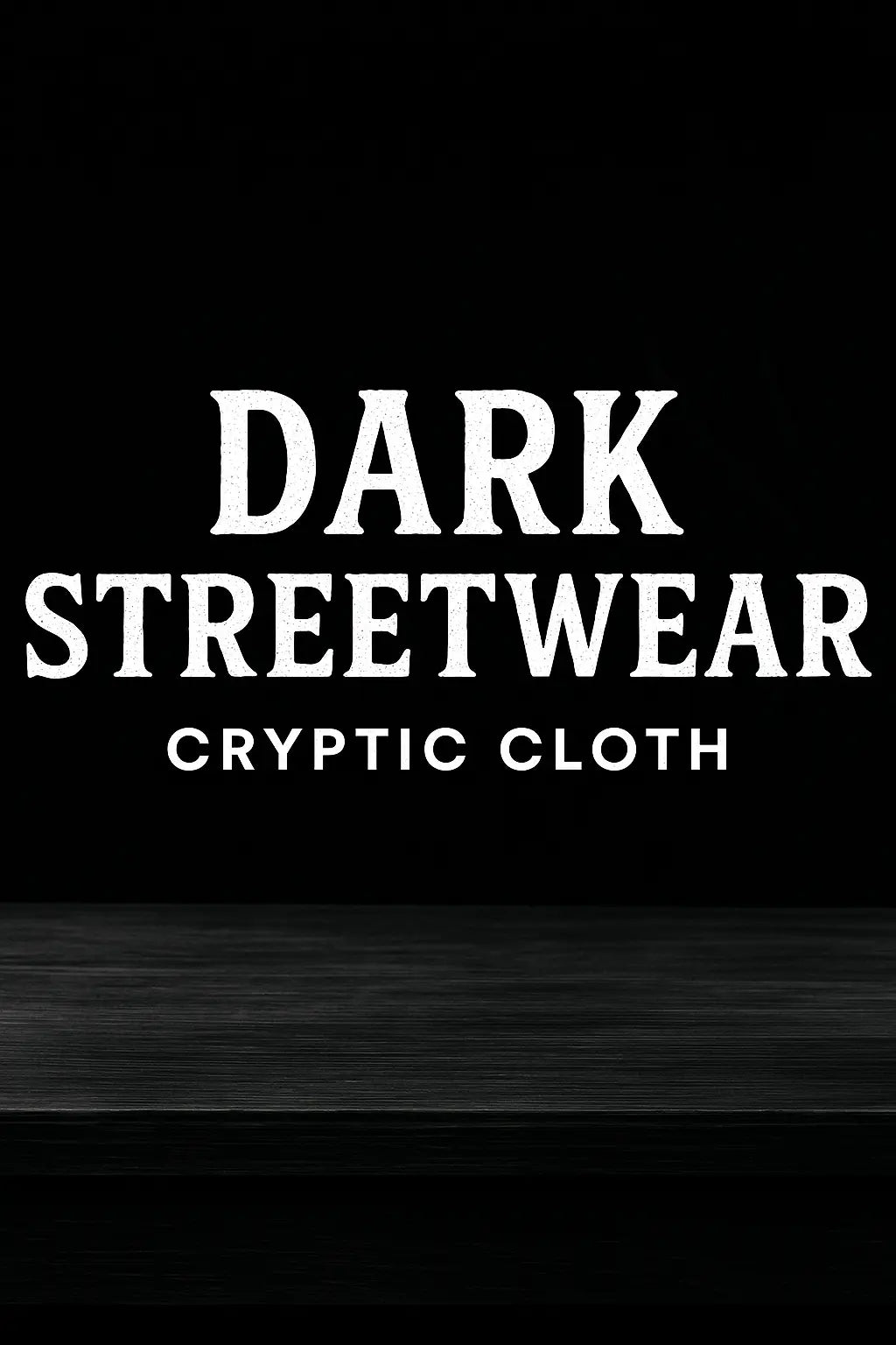 Dark Streetwear – Alternative & Gothic Streetwear by Cryptic Cloth