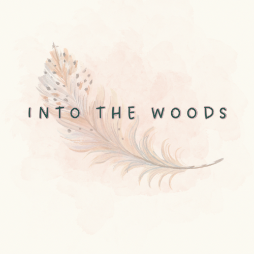 Forest-themed handmade jewelry and hair pins featuring trees, animals, and rustic charm