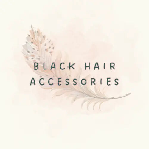 black hair accessories including black hair pins clips and barrettes for women and teens