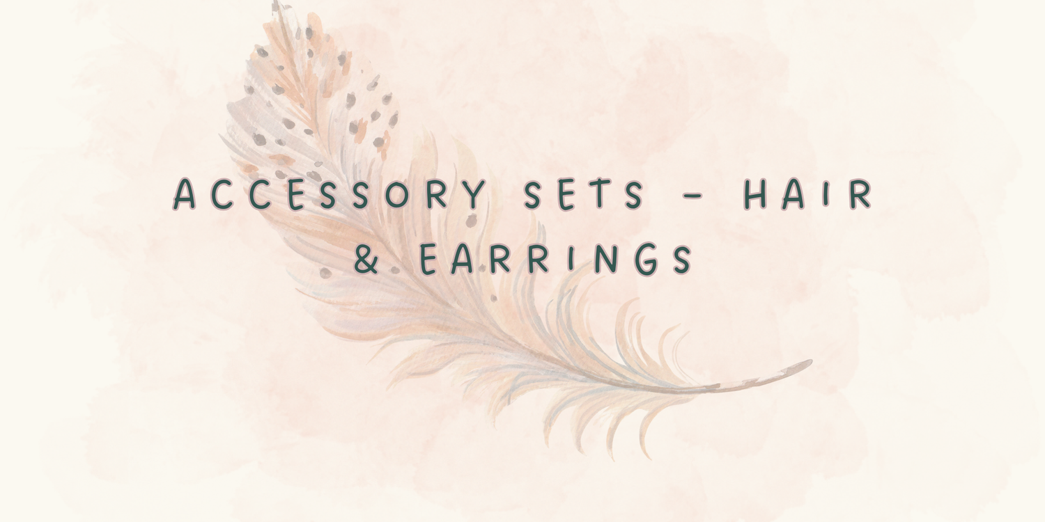 coordinated accessory sets with hair accessories and earrings gift bundles for women and teens