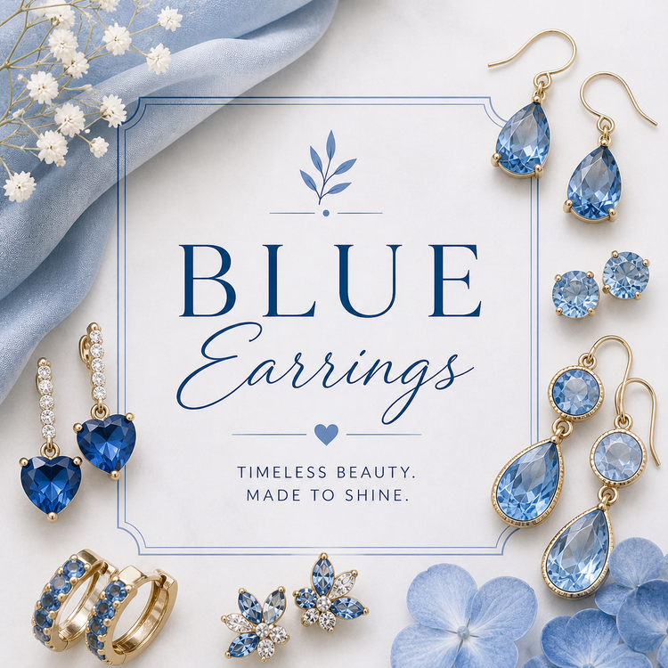 Blue Earrings