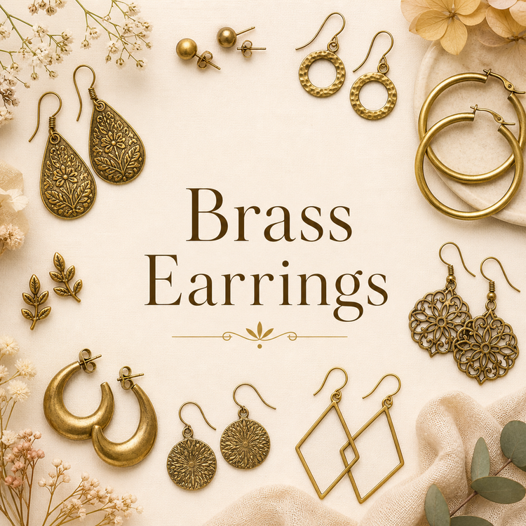 Brass Earrings