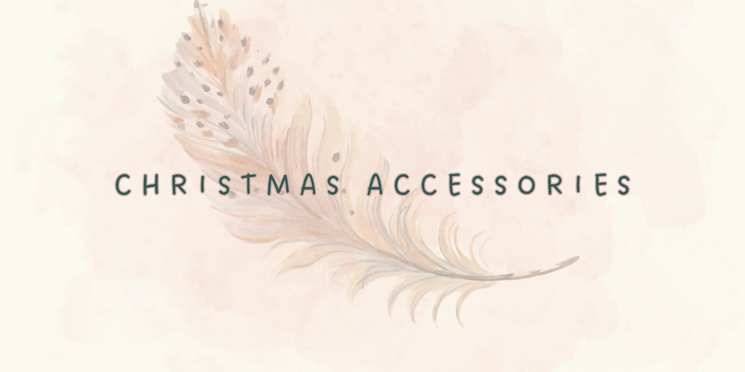 Christmas accessories including holiday jewelry hair accessories and purse charms for women and teens