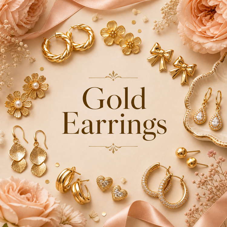 Gold Earrings