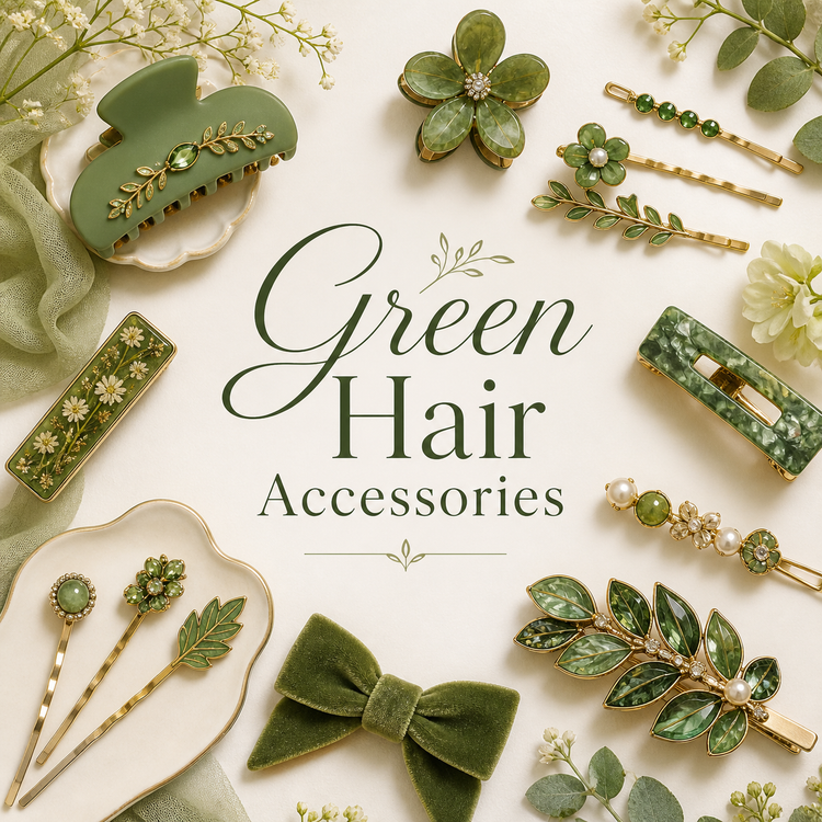 Green Hair Accessories