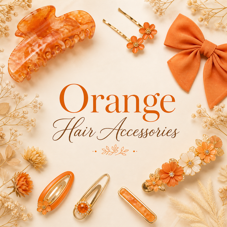 Orange Hair Accessories