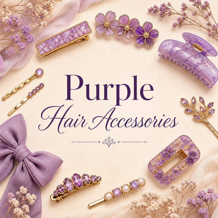 Purple Hair Accessories