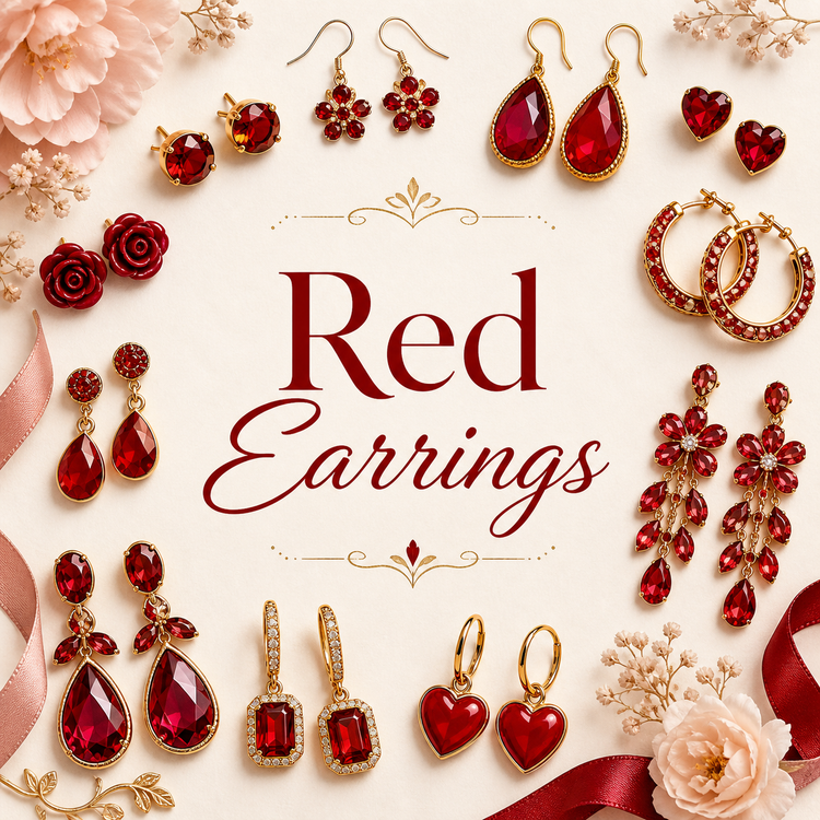 Red Earrings