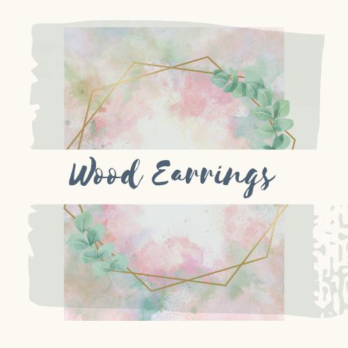 Wood Earrings