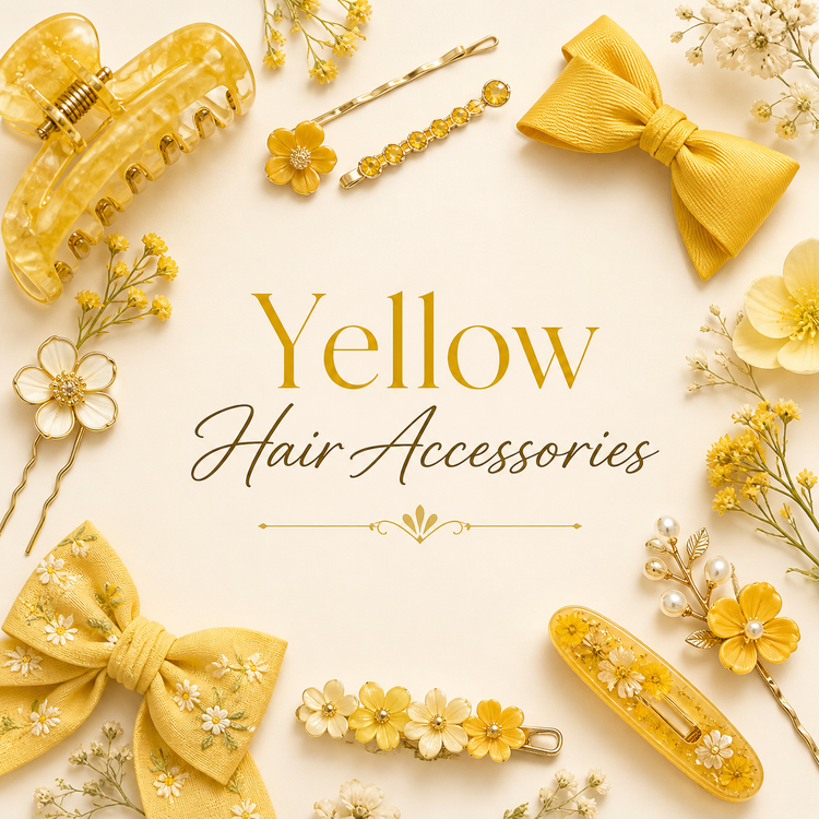Yellow Hair Accessories