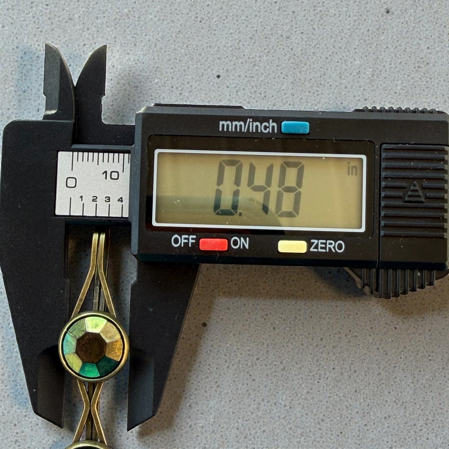 Rainbow Iridescent Bronze Hair Pins – Gem Bobby Pin Set for Women