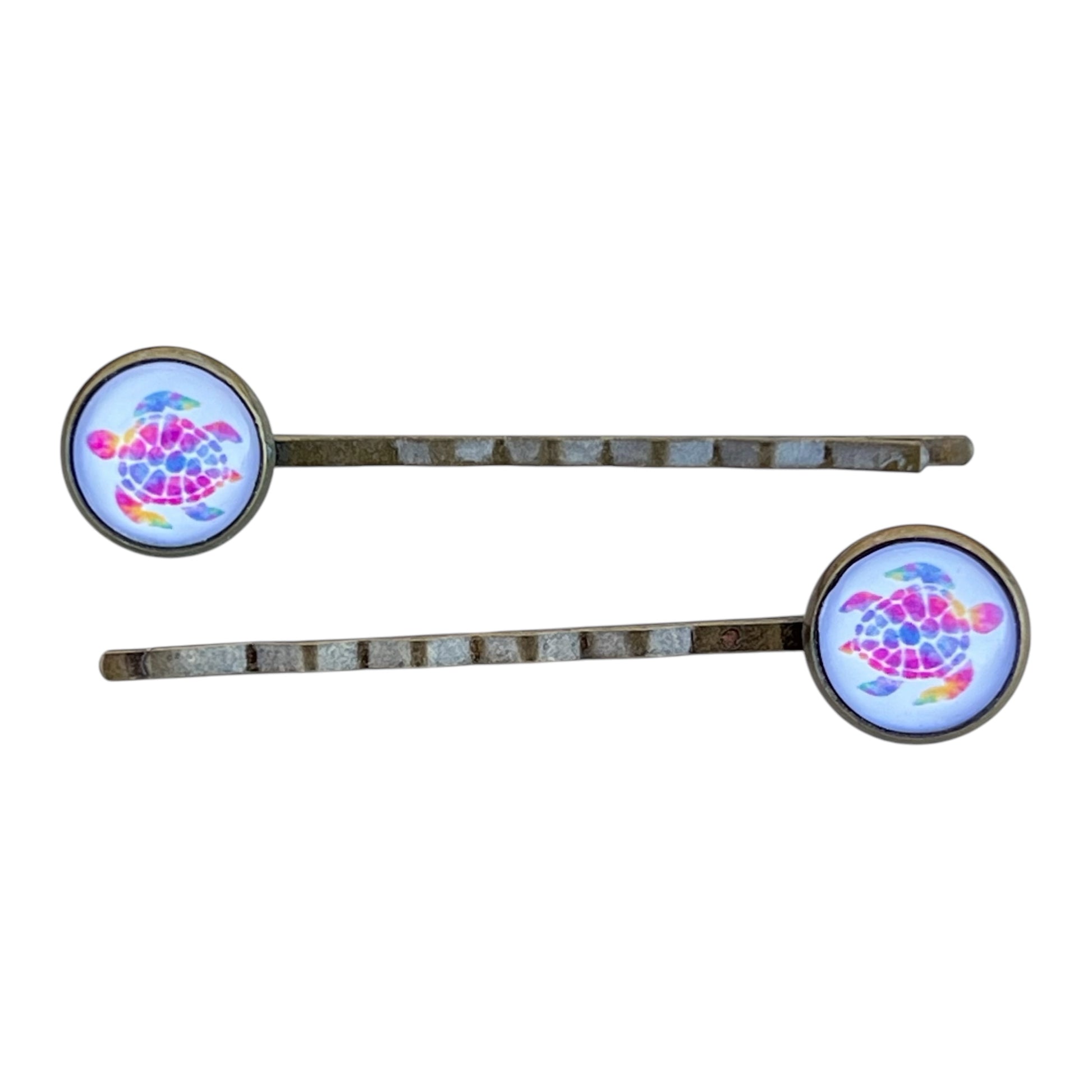 Sea Turtle Hair Pins – Set of 2 Ocean-Inspired Accessories