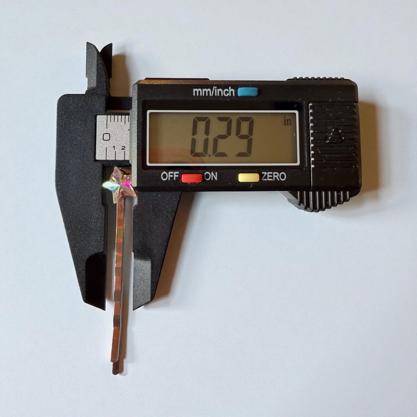 Iridescent Star Hair Pins for Women – Silver Celestial Bobby Pins