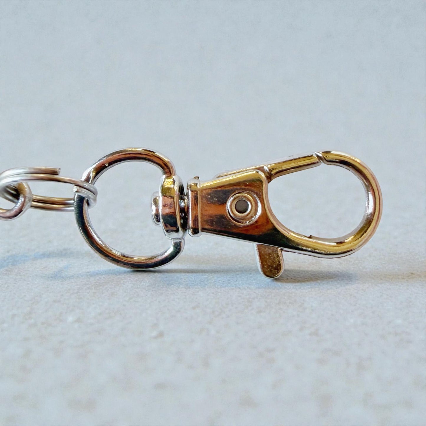 Rhinestone Fishbone Purse Charm – Sparkly Silver Bag Accessory