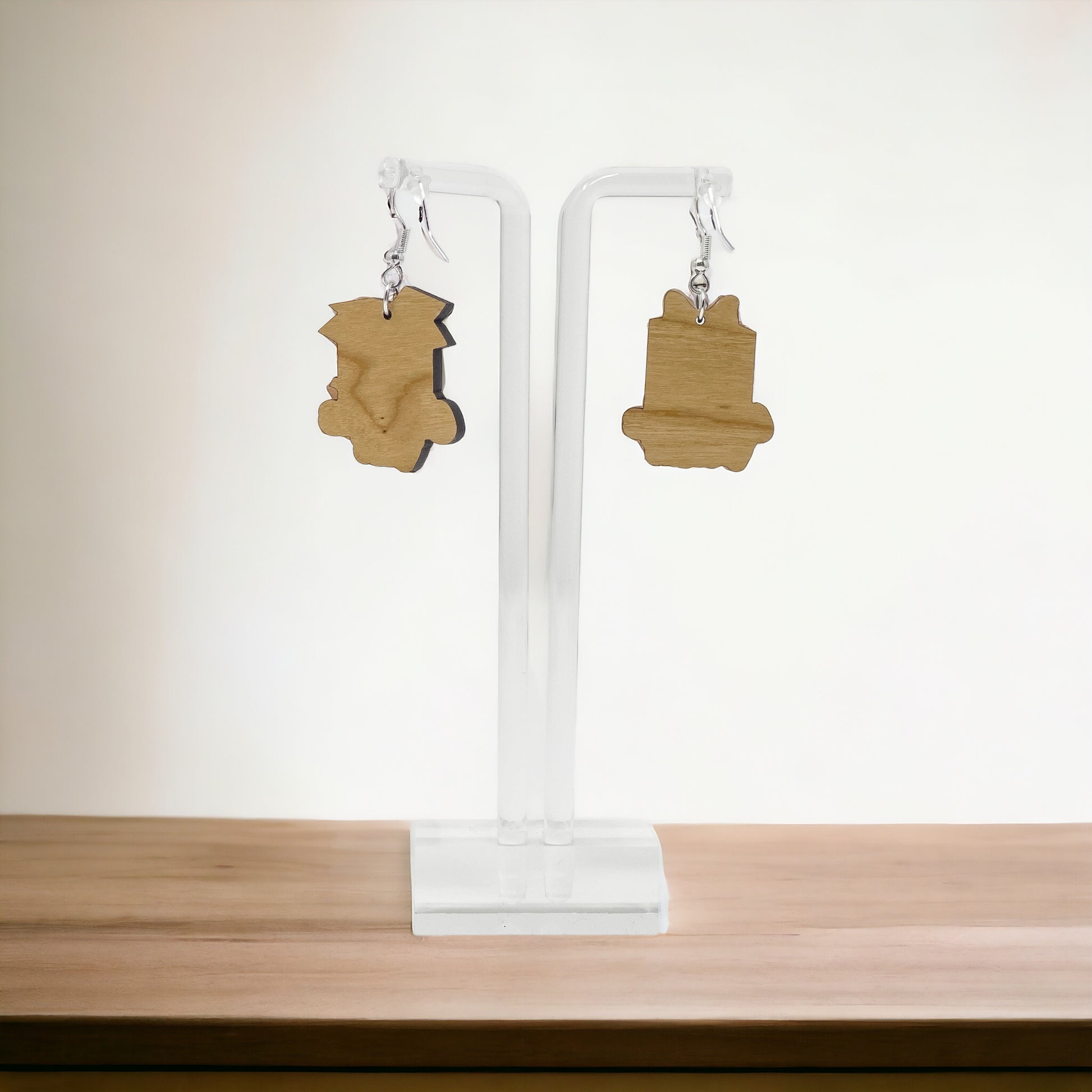 Christmas Present & Past Earrings – Funny Holiday Gift Box Jewelry