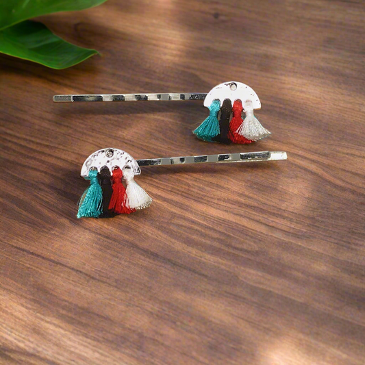 Boho Borla Western Hair Pins, Pasador de pelo vaquera, Bobby Pins, Pasador de pelo de mujer, Pasador del suroeste