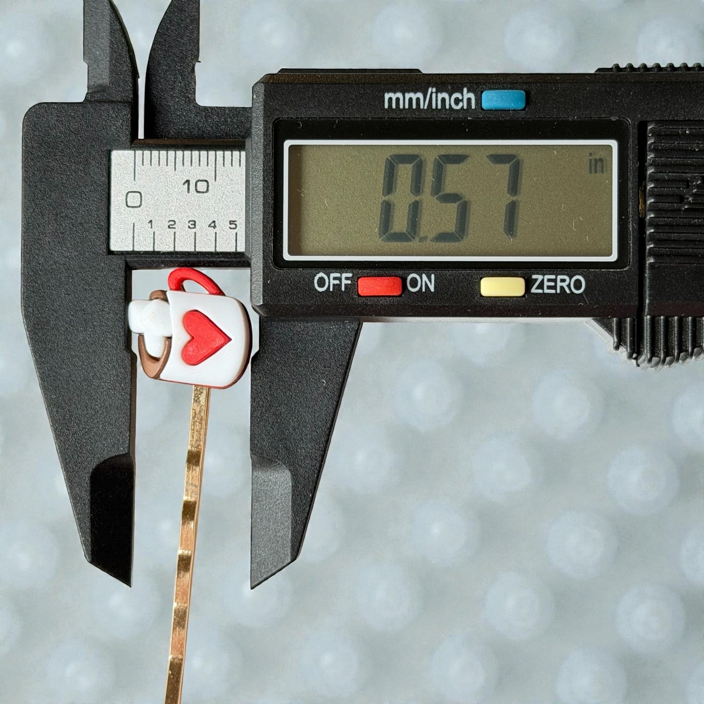 Hot Cocoa Heart Hair Pins – Cute Coffee Mug Bobby Pin Set for Women