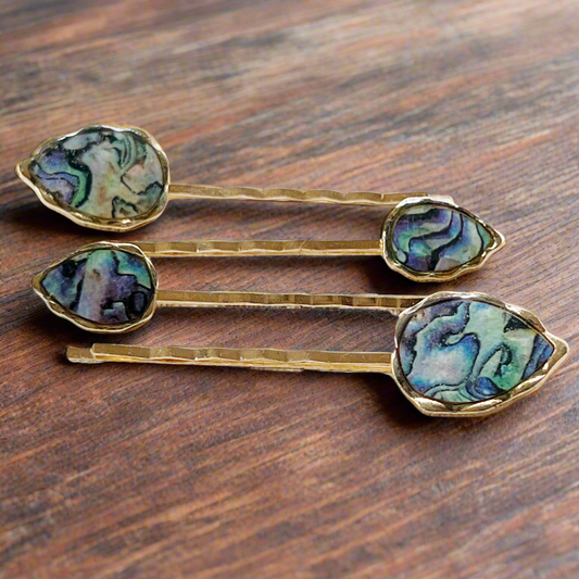 Abalone Shell Hair Pins – Beach-Inspired Hair Accessories