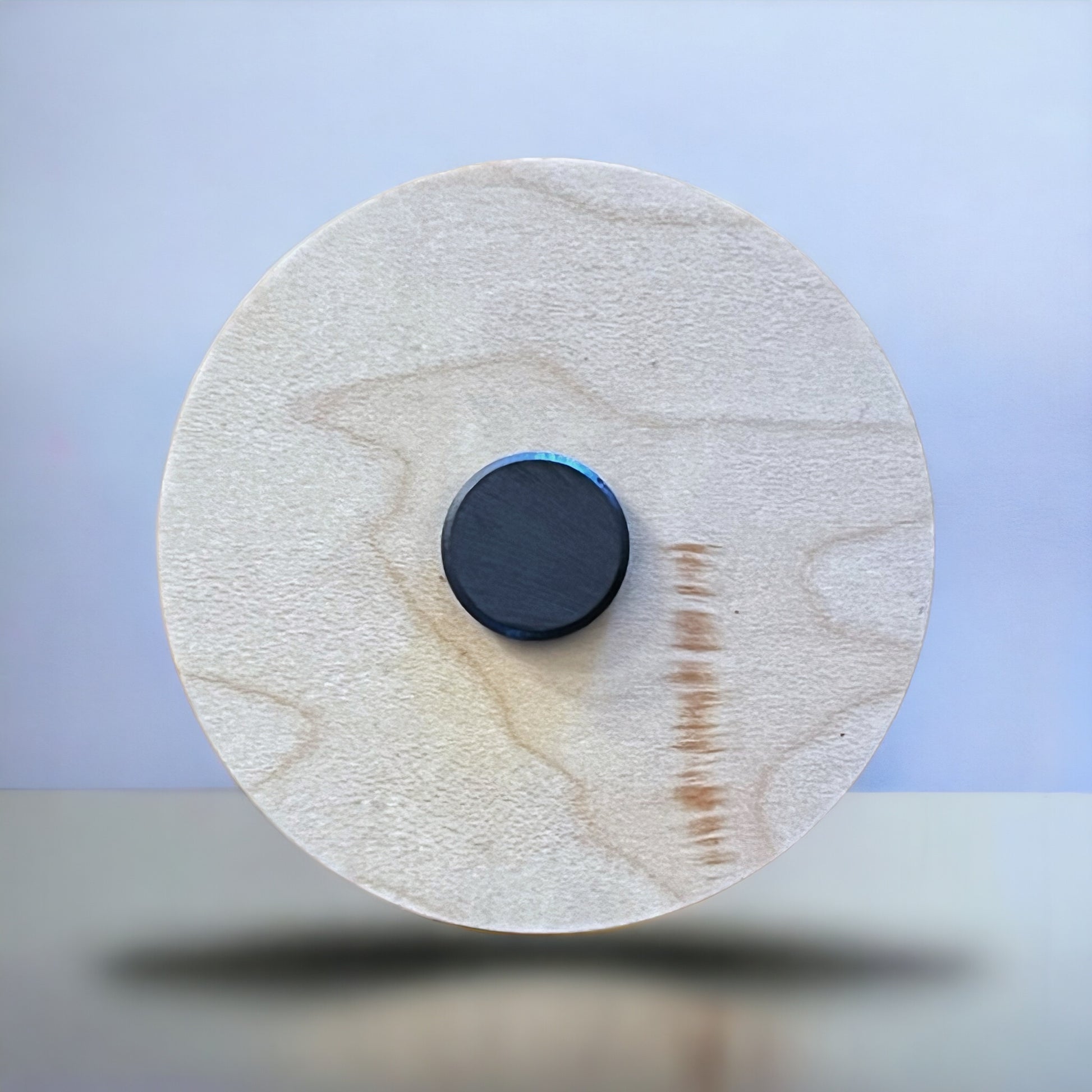Sunrise Wave Magnet – Coastal Wood Decor for Ocean Lovers