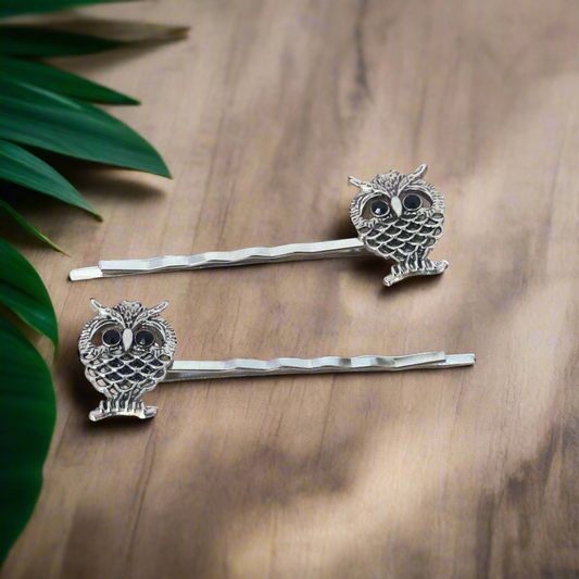 Alfileres de pelo de búho, Boho Bobby Pin, alfiler de pelo para mujer, alfiler de pelo de moda, alfiler de mujer, alfileres decorativos, alfileres de pelo para niñas, alfileres de pelo de pájaro