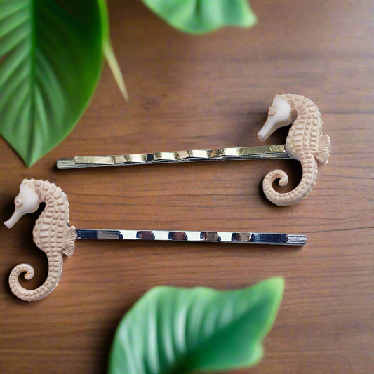 Seahorse Hair Pins - Women’s Beach Lover Gifts