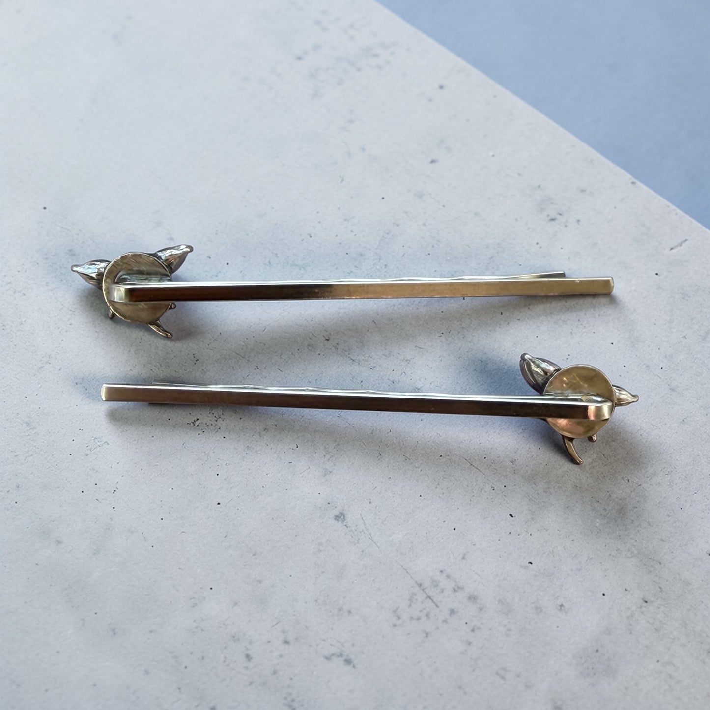 Purple Dragonfly Hair Pins – Rhinestone Bobby Pins Be Grace Be Love