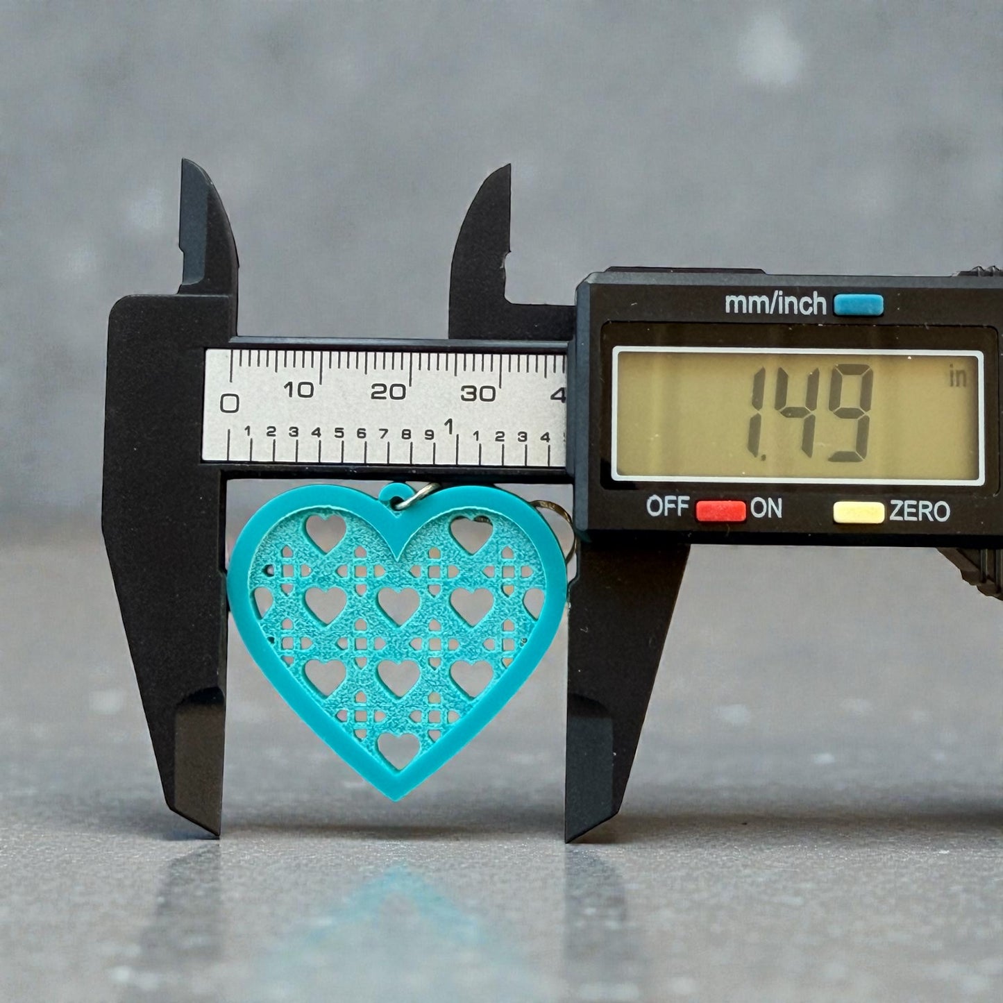 Turquoise Cutout Heart Earrings – Lightweight Boho Dangle Jewelry