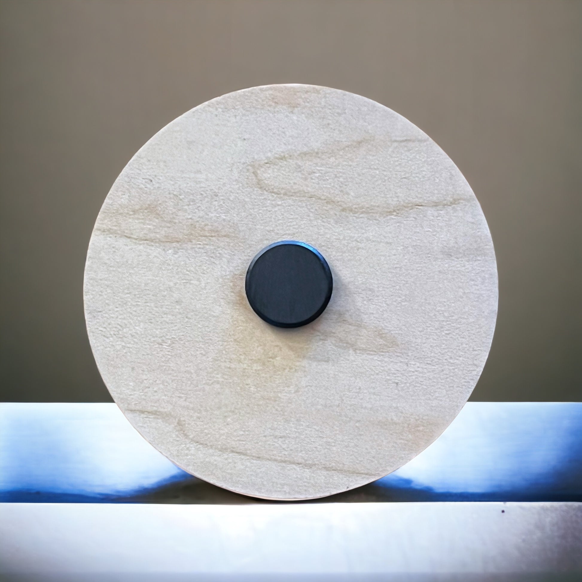 Tropical Moon Magnet – Coastal Beach Vibes Wood Decor