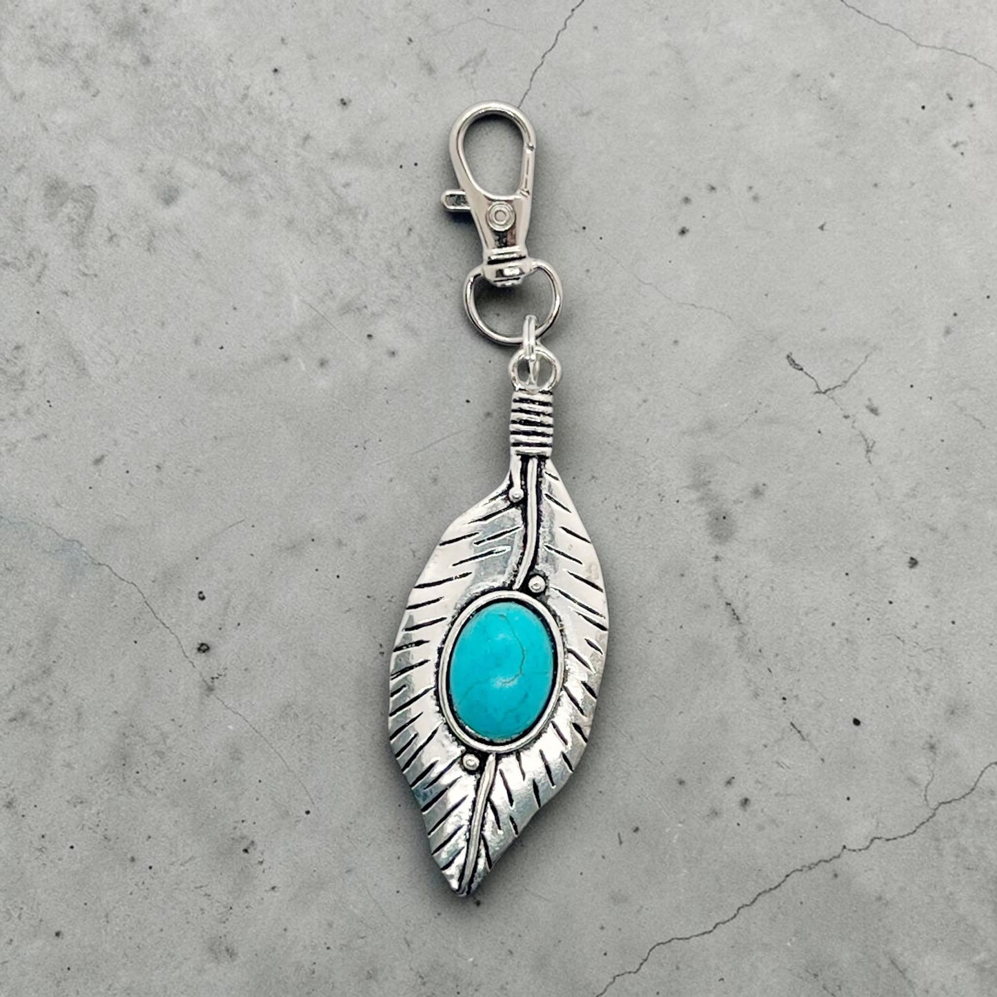 Western Turquoise Purse Charm Trio – Boho Cowgirl Gift Set