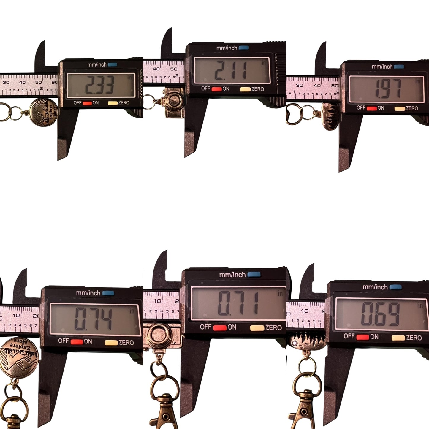 Explore More Purse Charms - Keychain Adventure Accessories