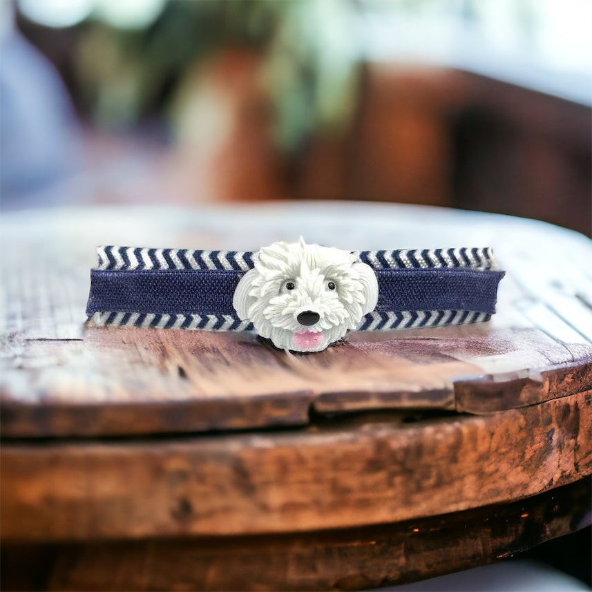 White Dog Barrette: Charming Accessories for Dog Lovers