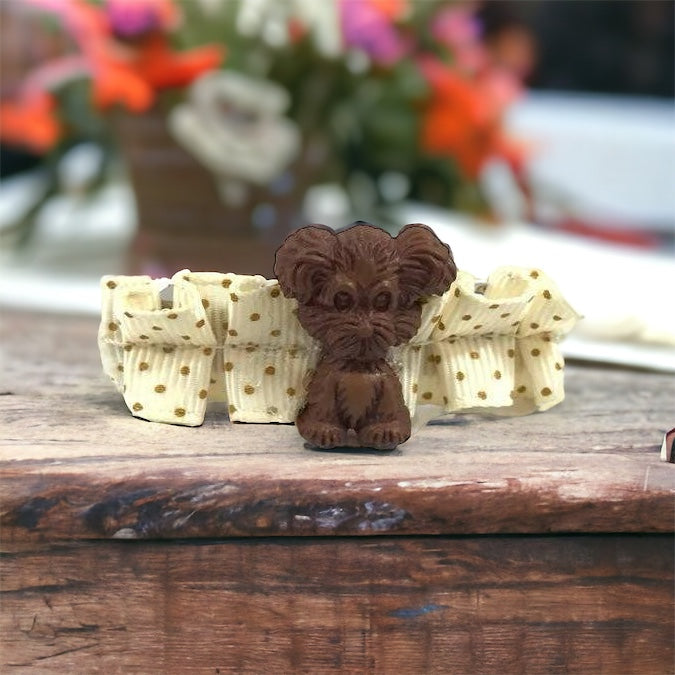 Brown Dog Barrette: Charming Accessories for Dog Lovers