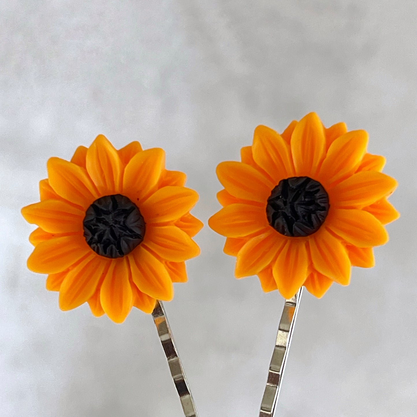 Boho Hippie Sunflower Floral Hair Pins for Women - Stylish Accessories for Bohemian Hairdos